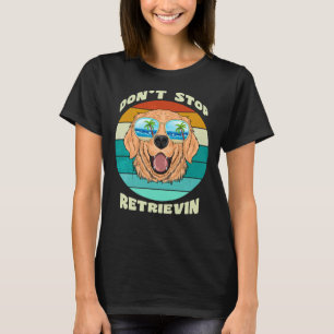 ゴールデンレトリバーアイディア Tシャツ