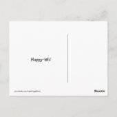 ゴールデンレトリバーインインディペンデンスデイボウタイズ ポストカード (裏面)