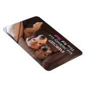 ゴールデンレトリバーエクササイズ民主化 マグネット (右側)