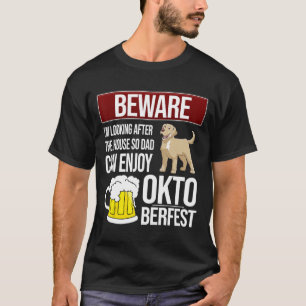 ゴールデンレトリバーオクトーバーフェスト Tシャツ