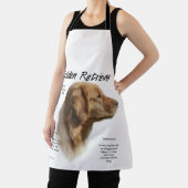 ゴールデンレトリバーオールオーバープリントエプロン エプロン (インサイチュ)