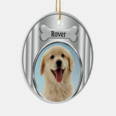 ゴールデンレトリバークリスマスツリーオーナメント セラミックオーナメント (右)