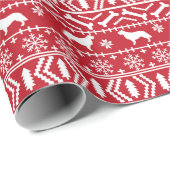 ゴールデンレトリバークリスマスドッグ ラッピングペーパー (ロールコーナー)