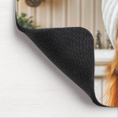 ゴールデンレトリバースパトリートメント マウスパッド (コーナー)