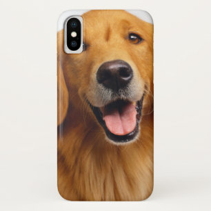 ゴールデンレトリバースマイル iPhone X ケース