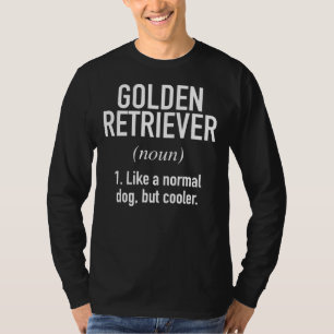 ゴールデンレトリバードッグおもしろいゴールデンレトリバーオーナー Tシャツ