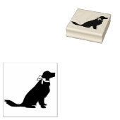 ゴールデンレトリバードッグパピー ラバースタンプ (押印)