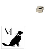 ゴールデンレトリバードッグパピー ラバースタンプ (押印)