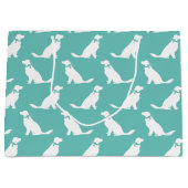 ゴールデンレトリバードッグパピー ラージペーパーバッグ (正面)