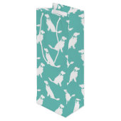 ゴールデンレトリバードッグパピー ワインギフトバッグ (裏面アングル)