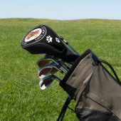 ゴールデンレトリバードッグパーソナライズされたスケッチ ゴルフヘッドカバー (インサイチュ)