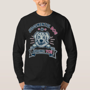 ゴールデンレトリバードッグママゴールデンフラットコートオーナーレ Tシャツ