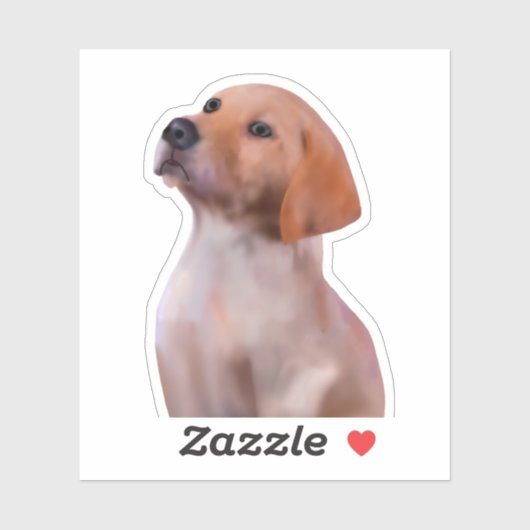 ゴールデンレトリバードッグ シール (シート)