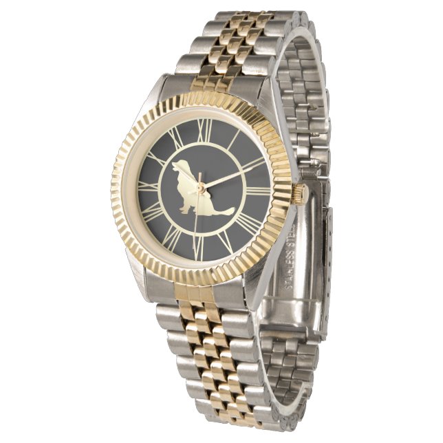 ゴールデンレトリバードッグ 腕時計 (アングル)