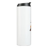 ゴールデンレトリバーハロウィーンドッグとパンプキンキャンディ タンブラー (回転左)