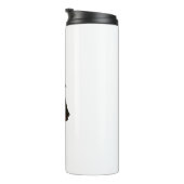 ゴールデンレトリバーハロウィーンドッグとパンプキンキャンディ タンブラー (回転右)