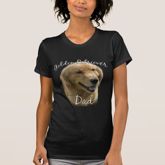 ゴールデンレトリバーパパ2 Tシャツ (正面)