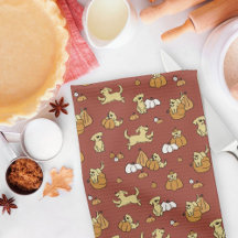 ゴールデンレトリバーパピズパンプキンズパターン秋