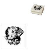 ゴールデンレトリバーパピードッグブリードヘッド ラバースタンプ (押印)