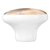 ゴールデンレトリバーパピーポートレート セラミックノブ (側面)