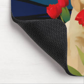 ゴールデンレトリバーパピーマウスパッド マウスパッド (コーナー)