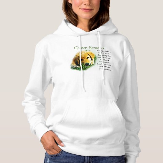 ゴールデンレトリバーパピー伝統 パーカ (正面)