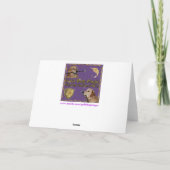 ゴールデンレトリバービーチパピー誕生日 カード (裏面)