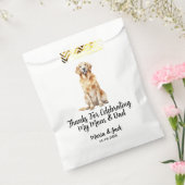 ゴールデンレトリバーフルカラーペット結婚ズ フェイバーバッグ (封をした状態)