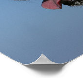 ゴールデンレトリバーヘッドショット4 ポスター (角)