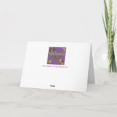 ゴールデンレトリバーヘッドレスメイドとシェフハロウィーン カード (裏面)