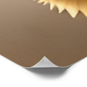 ゴールデンレトリバーポートレート ポスター (角)