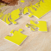 ゴールデンレトリバーママかわいい犬種 ジグソーパズル (側面)