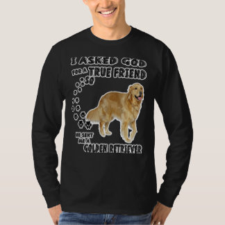 ゴールデンレトリバーママパパコスチュームかわいい Tシャツ