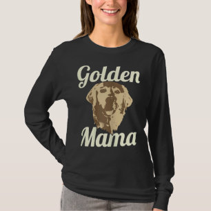 ゴールデンレトリバーマママゴールデンマママドッグ Tシャツ