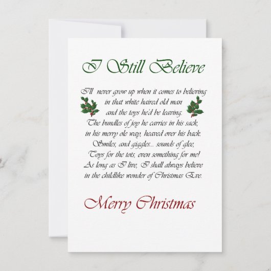 ゴールデンレトリバーミートサンタクリスマスカード (裏面)