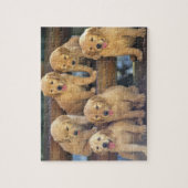 ゴールデンレトリバーモダンは ジグソーパズル (縦)