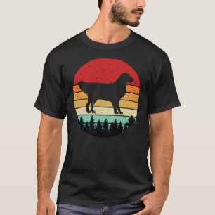 ゴールデンレトリバーレトロヴィンテージ Tシャツ