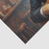 ゴールデンレトリバーロックスター – 水平。 – デコページ – 薄葉紙 (詳細)