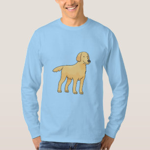 ゴールデンレトリバー中心 Tシャツ