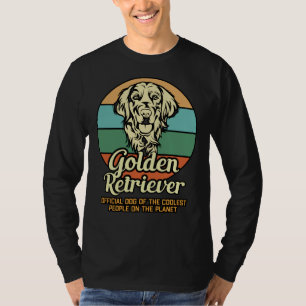 ゴールデンレトリバー公式クール犬 Tシャツ