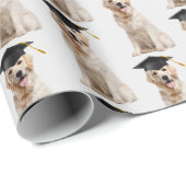 ゴールデンレトリバー卒業生 ラッピングペーパー (ロールコーナー)