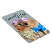 ゴールデンレトリバー夢 マグネット (右側)