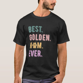 ゴールデンレトリバー大好きママのためのLサイズグッズ Tシャツ