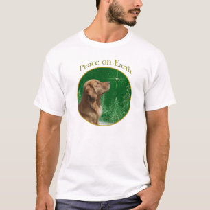 ゴールデンレトリバー平和 Tシャツ