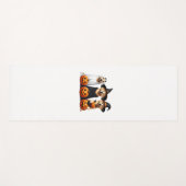 ゴールデンレトリバー幽霊ハロウィーン愛犬家 ヨガマット (正面(横))