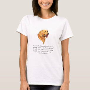 ゴールデンレトリバー形見 Tシャツ