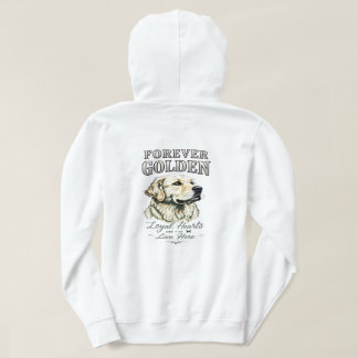 ゴールデンレトリバー愛好家のためのTシャツデザイン パーカ
