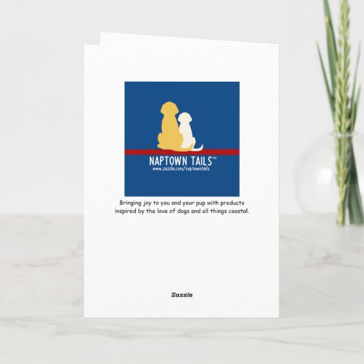 ゴールデンレトリバー感謝祭トルコのグリーティングカード シーズンカード (裏面)