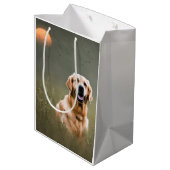 ゴールデンレトリバー抱き枕 ミディアムペーパーバッグ (裏面アングル)