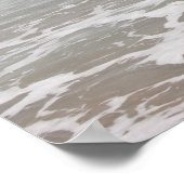 ゴールデンレトリバー海ポスター ポスター (角)